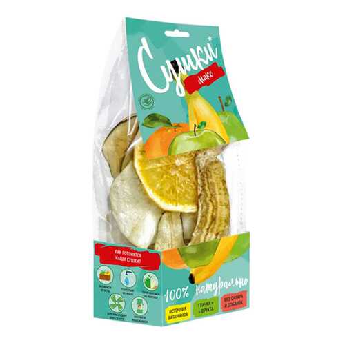 Чипсы фруктовые Биопродукты сушки микс 30 г в Несте Ойл