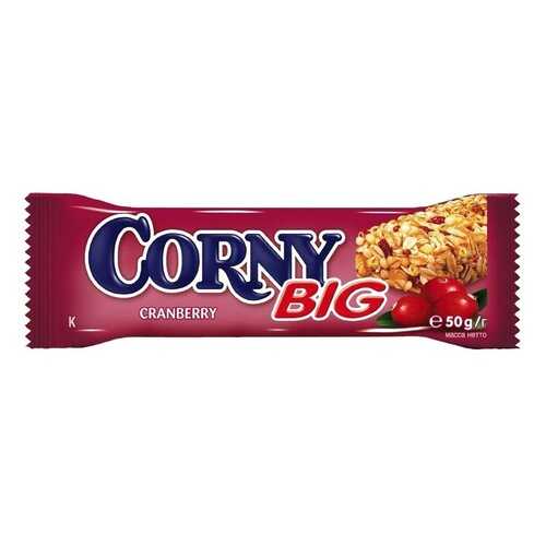 Corny BIG батончик злаковый с клюквой 24 штуки по 50г в Несте Ойл