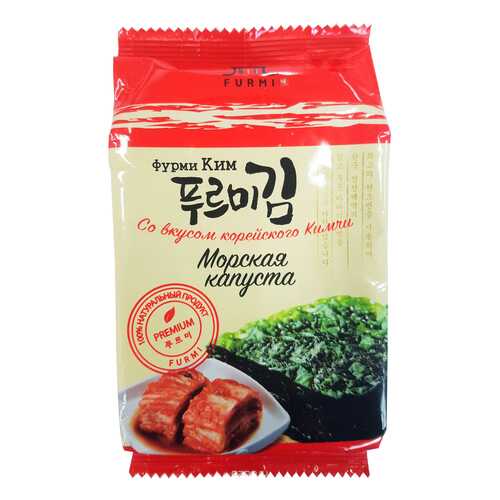 Морская капуста Furmi Kim со вкусом кимчи 5 г в Несте Ойл