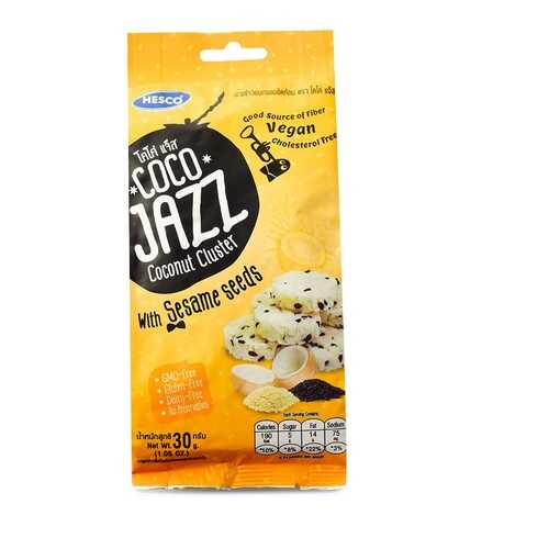 Снеки кокосовые Coco Jazz с кунжутом 30г Таиланд в Несте Ойл