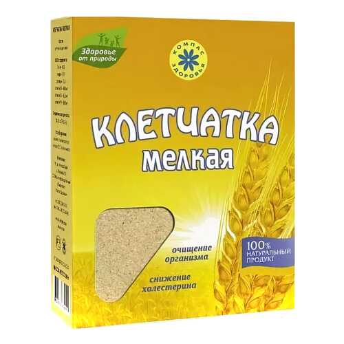 Клетчатка Компас Здоровья пшеничная мелкая 150 г в Несте Ойл