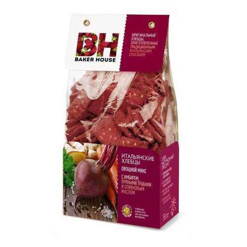 Хлебцы итальянские Овощной микс Baker House 250 г в Несте Ойл