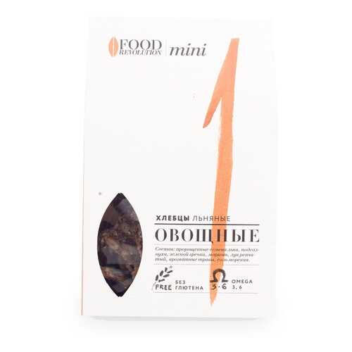 Хлебцы льняные Food Revolution №1 mini овощные 50г Россия в Несте Ойл