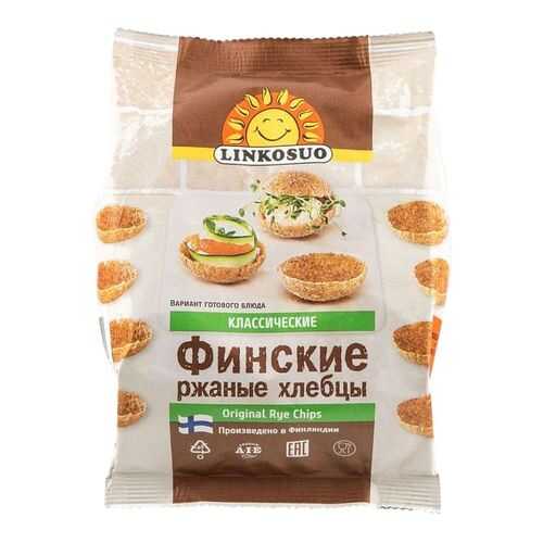 Хлебцы ржаные Linkosuo финские классические 120 г в Несте Ойл