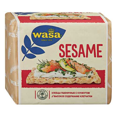 Хлебцы Wasa Sesame пшеничные с кунжутом 200 г в Несте Ойл