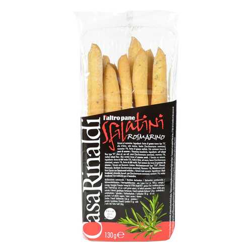 Хлебные палочки Casa Rinaldi сфилатини с розмарином 130 г в Несте Ойл