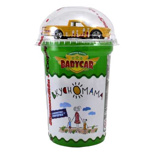 Кукурузные шарики в глазури Вкусномама Babycar с игрушкой 30 г в Несте Ойл