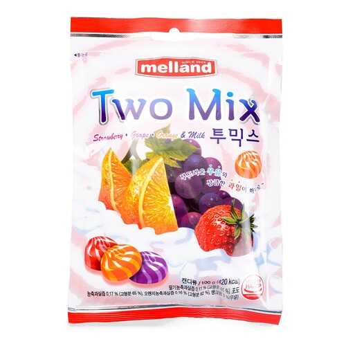 Карамель Melland Two mix фруктовая со сливками 100 г Южная Корея в Несте Ойл