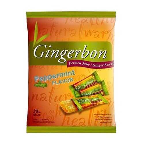 Конфеты имбирные GingerBon с мятой, жевательные 125 г в Несте Ойл