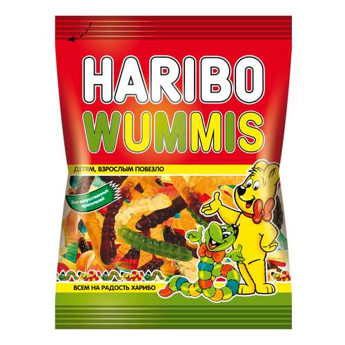 Мармелад Haribo wummis жевательный червячки 70 г в Несте Ойл