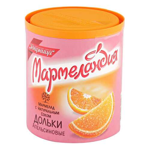 Мармелад МАРМЕЛАНДИЯ апельс.дольки 250г*4 шт в Несте Ойл