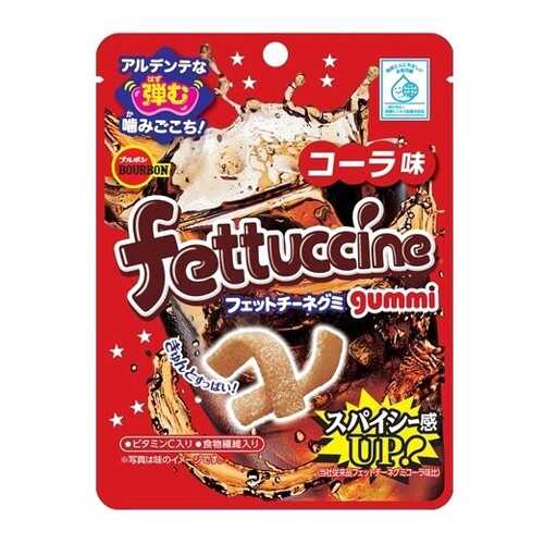 Мармелад жевательный Bourbon Fettuccine Gummi со вкусом колы 50 г в Несте Ойл