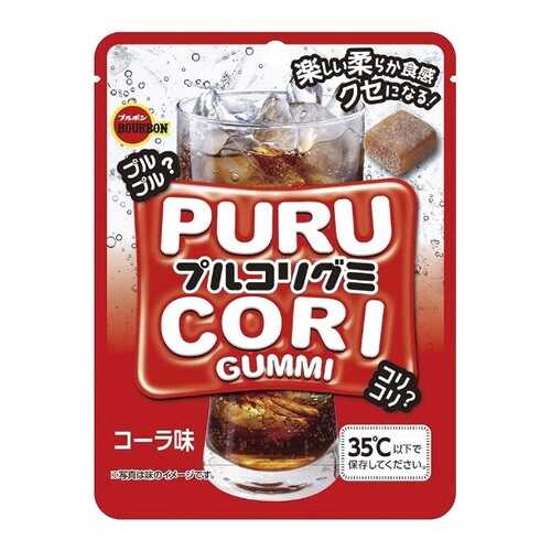 Мармелад жевательный Bourbon Puru Cori со вкусом колы 50 г в Несте Ойл