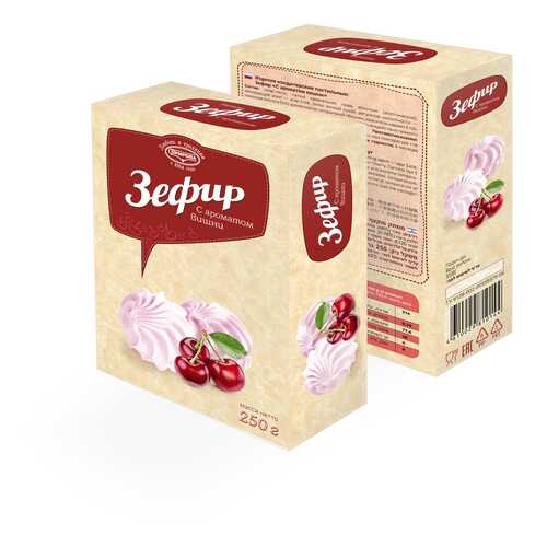 Зефир с ароматом вишни 250г в Несте Ойл