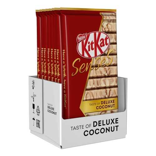 KITKAT Senses Deluxe Coconut 8 шт по 112г в Несте Ойл