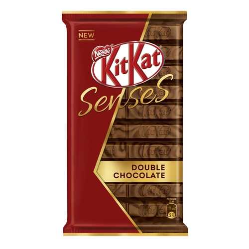 Шоколад молочный и темный Kit-Kat senses double chocolate с хрустящей вафлей 112 г в Несте Ойл