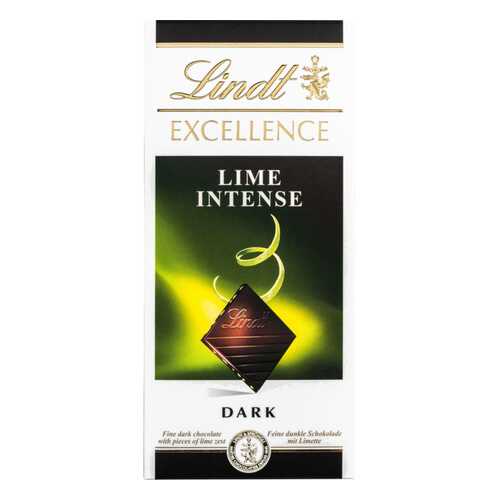 Шоколад темный Lindt excellence лайм 100 г в Несте Ойл