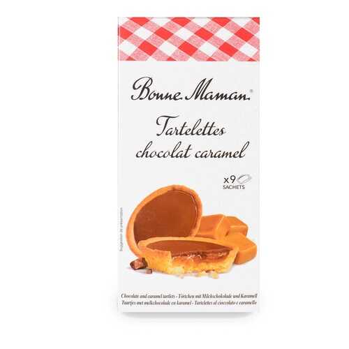Печенье Bonne Maman Tartelettes с шоколадно-карамельной начинкой 135г в Несте Ойл