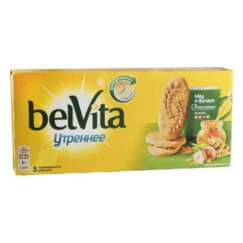 Печенье утреннее BelVita мед и фундук 225 г в Несте Ойл