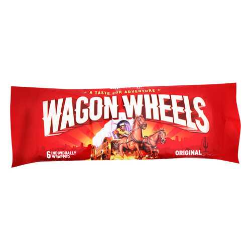 Печенье Wagon wheels Original с суфле 216г в Несте Ойл