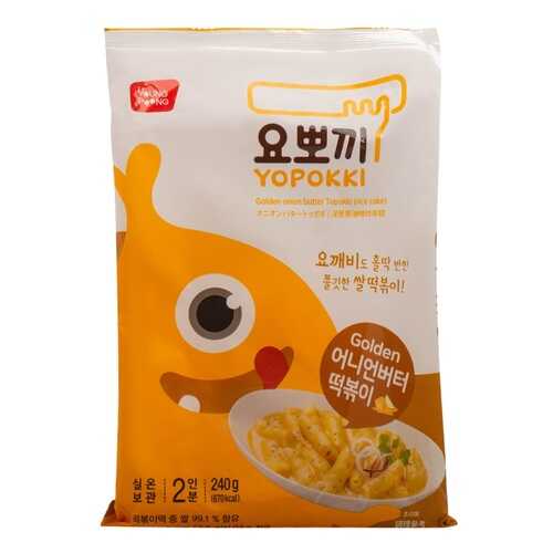 Рисовые клецки Youngt Poong топокки с соусом вкус сыра 240г Южная Корея в Несте Ойл