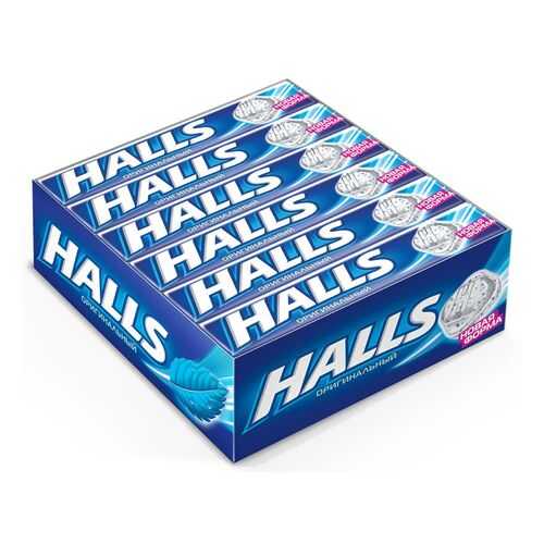 Карамель Halls ментол оригинальный эвкалипт 12 шт в Несте Ойл