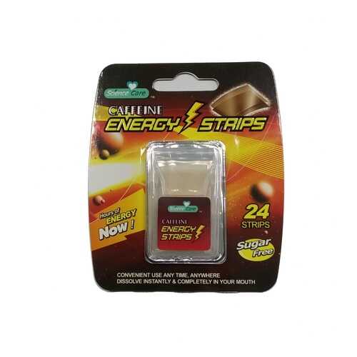 Полоски освежающие дыхание Energy Caffeine 24 пастилки в Несте Ойл