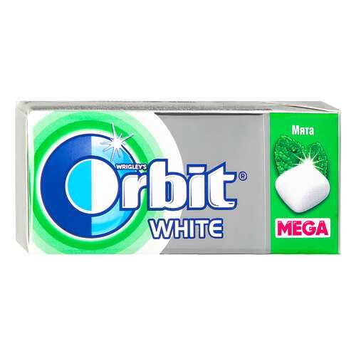 Жевательная резинка Orbit white mega spearmint 16 г 12 штук в Несте Ойл