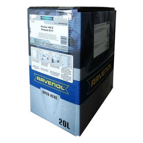 Антифр RAVENOL TTC Traditional Technology Coolant Premix (20л) ecobox из готовый, жёлтый в Несте Ойл