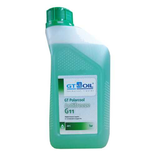 Антифриз GT OIL POLARCOOL G11 зеленый 1кг в Несте Ойл