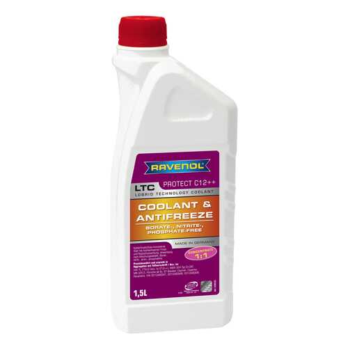 Антифриз RAVENOL Фиолетовый Концентрат 1.5л в Несте Ойл
