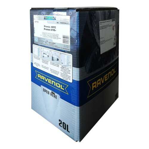 Антифриз RAVENOL OTC Organic Techn.Coolant Premix -40°C (20л) ecobox готовый в Несте Ойл