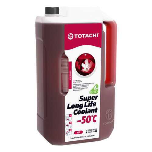 Охлаждающая жидкость TOTACHI SUPER LLC RED -50C 5л. в Несте Ойл