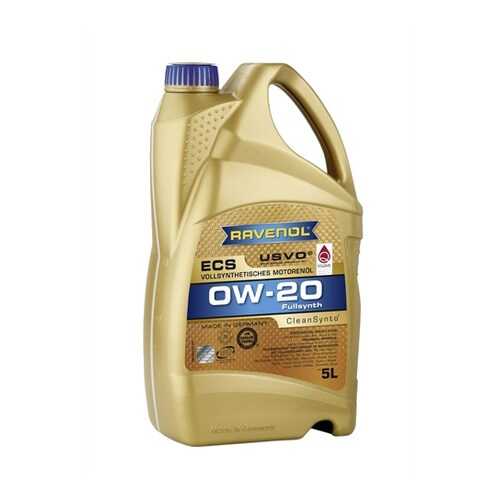(Акция 4 1) Масло Моторное Синтетическое Ecs Ecosynth 0w-20 5л Rc/Sn ( 5л) Ravenol арт. 40 в Несте Ойл