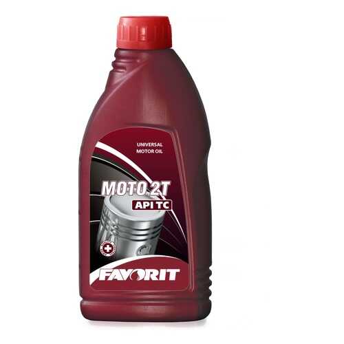 Favorit Moto 2T API TC, 1л в Несте Ойл