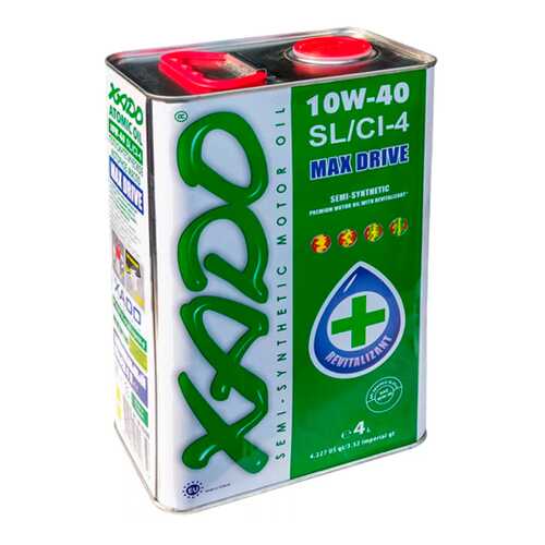 Хадо Масло Моторное Xado Revitalizant Sl/Ci-4 10w40 Полусинтетическое 4 Л Xa 20209 в Несте Ойл