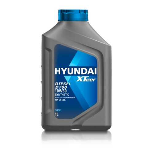 HYUNDAI XTeer Масло Моторное Xteer Diesel D700 10w30 Api Ci-4/Sl, Synthetic 1l в Несте Ойл