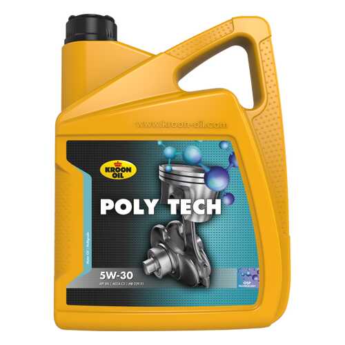 KROON OIL Масло Моторное Poly Tech 5w30 5l в Несте Ойл