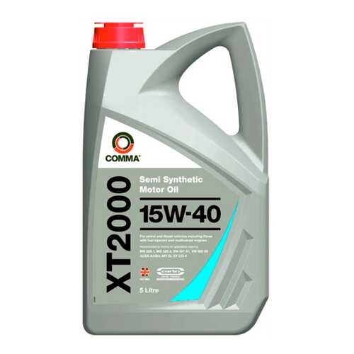 Масло моторное 15W40 COMMA 5л полусинтетика XT2000 COMMA арт. XT25L в Несте Ойл