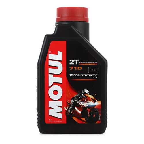 Масло моторное для мото MOTUL 1л синтетика 710 ТС, FD, L-EGD 2Т MOTUL арт. 104034 в Несте Ойл