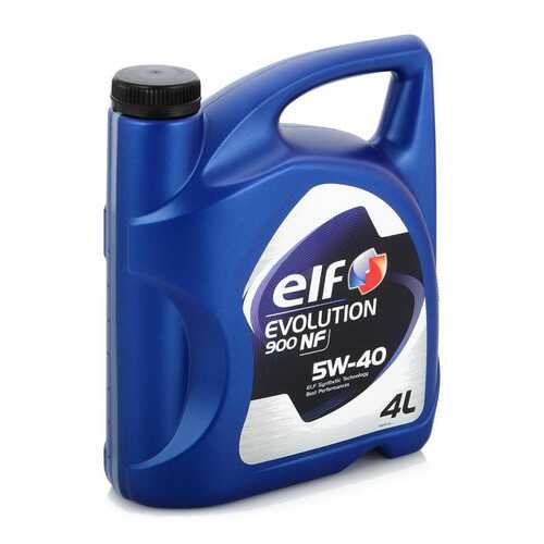 Масло моторное elf evolution 900 nf 5w40 4л 196146 в Несте Ойл