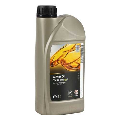 Масло моторное GM Dexos 1 5W30 1 л 95599919 в Несте Ойл