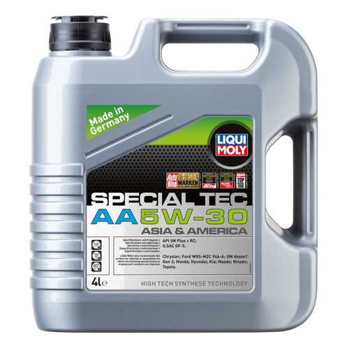 Масло Моторное Liqui Moly Special Tec Aa 5w-30, 4l Liqui moly арт. 7616 в Несте Ойл
