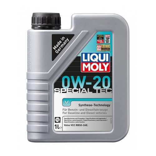 Масло моторное Liqui moly Special Tec V 0W-20 1л в Несте Ойл