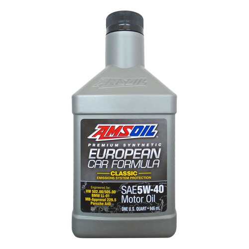 Моторное масло Amsoil European Car Formula Classic 5W-40 0,946л в Несте Ойл