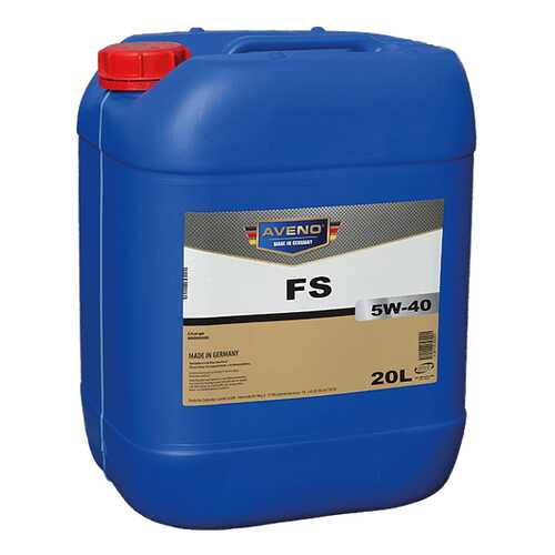 Моторное масло Aveno FS 5W-40 20л в Несте Ойл