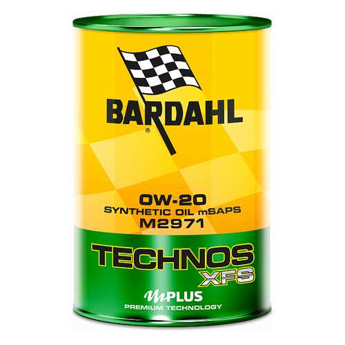 Моторное масло BARDAHL 0W20 C5/SN/MB229,71 C60 TECHNOS XFS M2971 1л API в Несте Ойл
