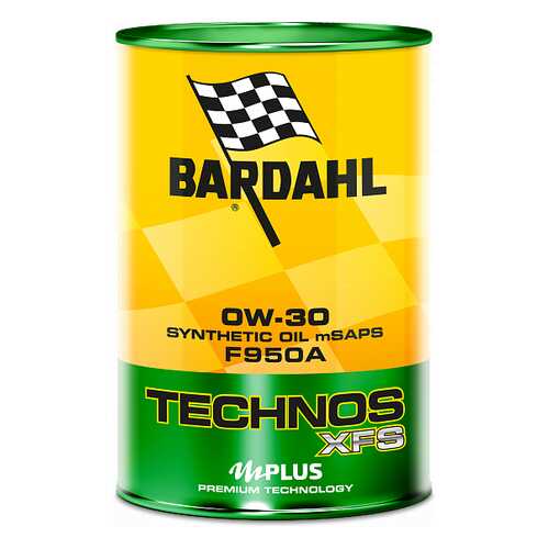 Моторное масло BARDAHL 0W30 C2/WSS MC2950-A C60 TECHNOS XFS F950A 1л AC в Несте Ойл