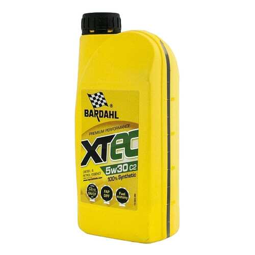 Моторное масло Bardahl XTEC С2 5W-30 1л в Несте Ойл