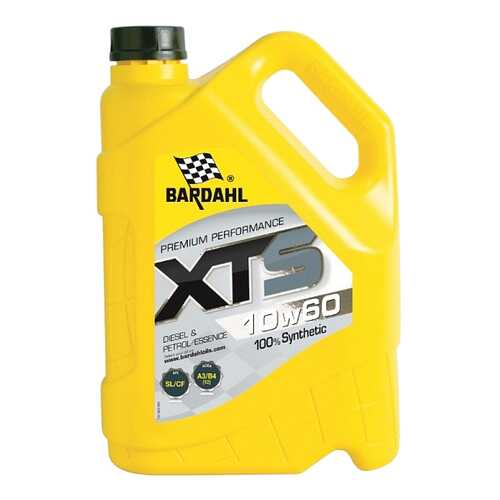 Моторное масло Bardahl XTS 10W-60 5л в Несте Ойл